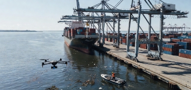 Porto de Antuérpia amplia uso de drones na segurança ambiental